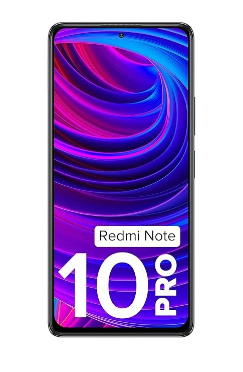 Xiaomi Redmi Note 10 PRO 4G LTE Dark Night – 6GB RAM – 128GB ROM – India Ver NEW
