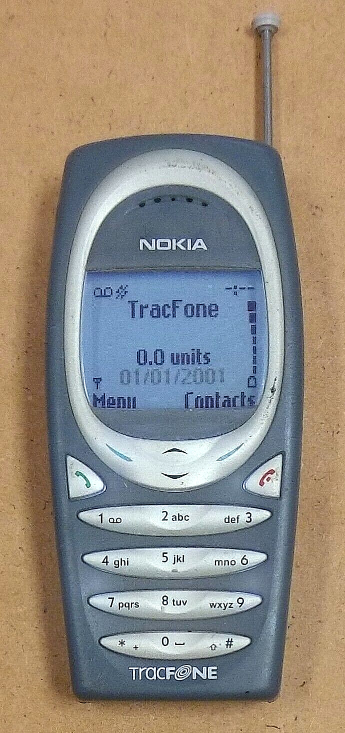 Nokia 2285 – Gray and Silver ( TracFone ) Rare Cellular Phone