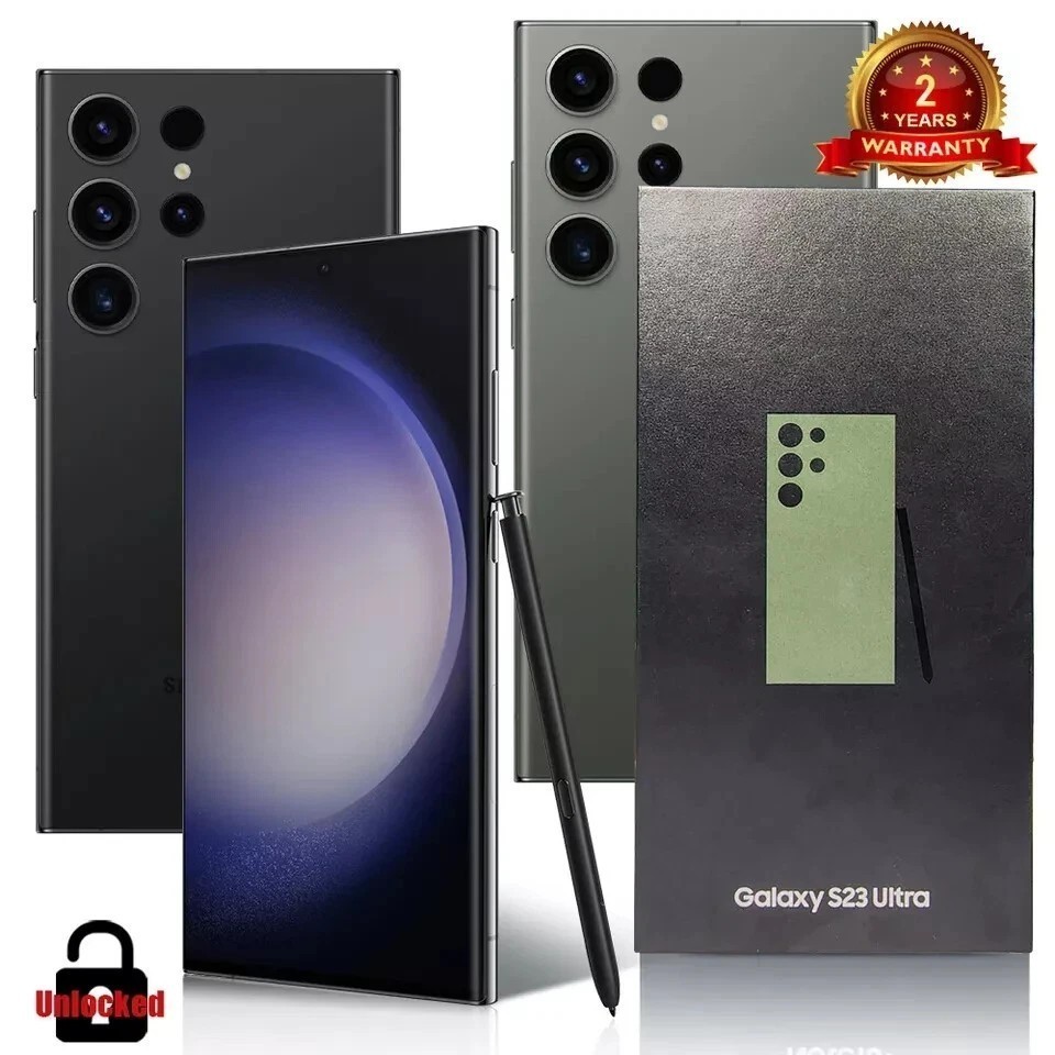 New Samsung Flagship Ultra 5G S22 S23 SM-S908U1 SM-S918U1 eSIM Factory Unlocked