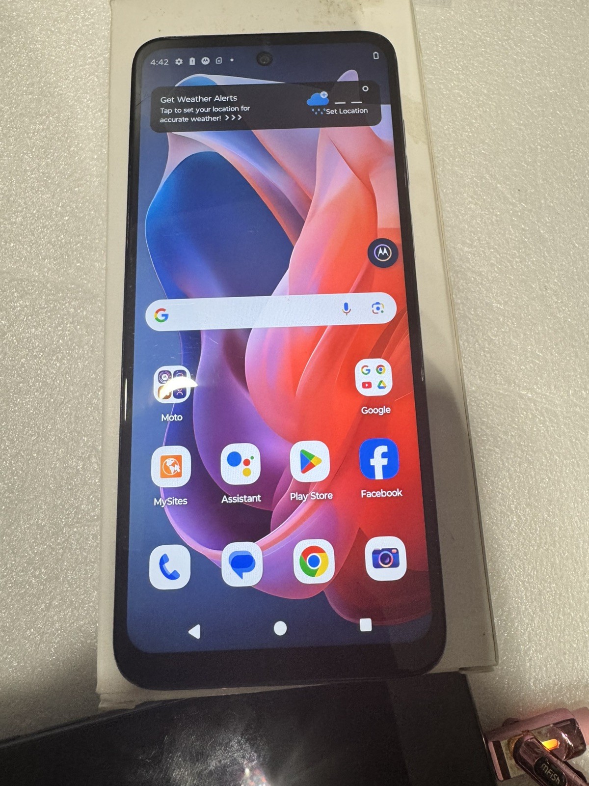 Motorola Moto G Play 2024 XT2413-3 64GB (Carrier Unlocked) 6.5″ – Sapphire Blue
