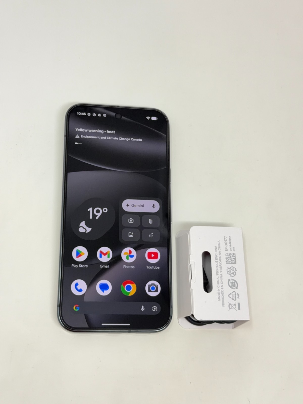 Google Pixel 10 Pro (GEHN3) – 256GB Unlocked Obsidian – 100% Battery – Warranty