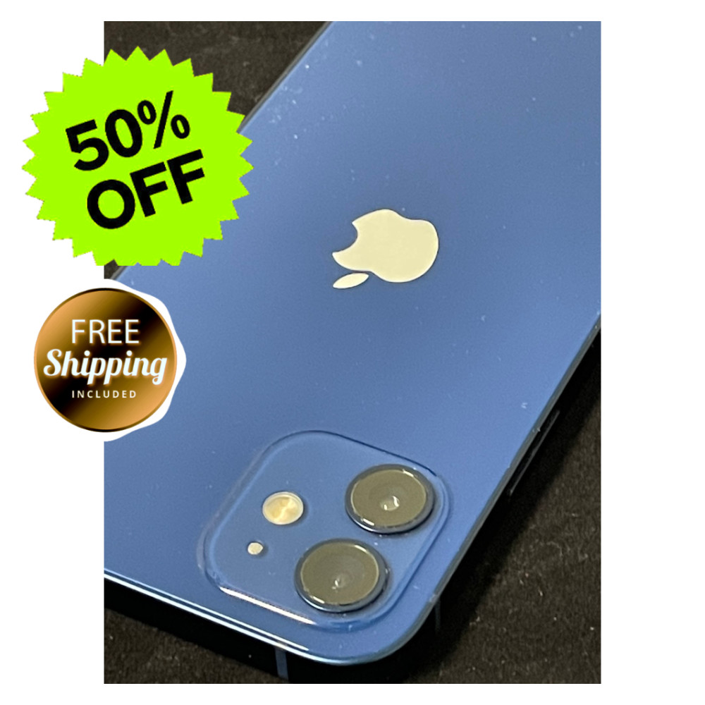 Apple iPhone 12 64GB 128GB Blue Green Unlocked Verizon 5G T-Mobile iOS
