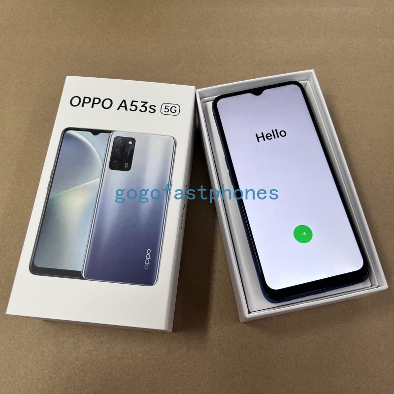 Unlocked Oppo A53s 5G Dual SIM 128GB 6/8GB RAM 6.52″ 5000mAh New sealed Google
