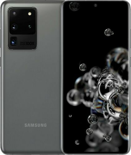 Samsung Galaxy S20 Ultra 5G SM-G988U Unlocked 128GB 6.9″ Large Screen Good