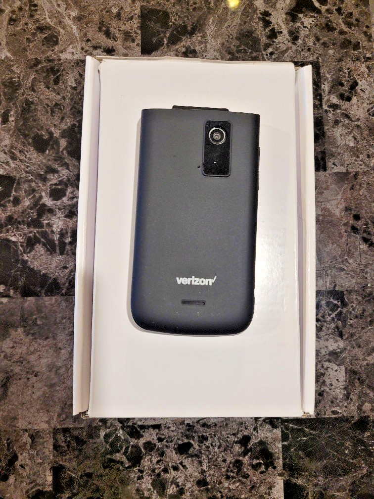 Verizon Orbic Journey V 4G LTE Black Prepaid and Postpaid 4G Flip Phone