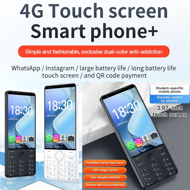 MINI DOOV R70 Android 13 Smartphone Dual SIM Phone Keypad Mobile Octa Core 128GB