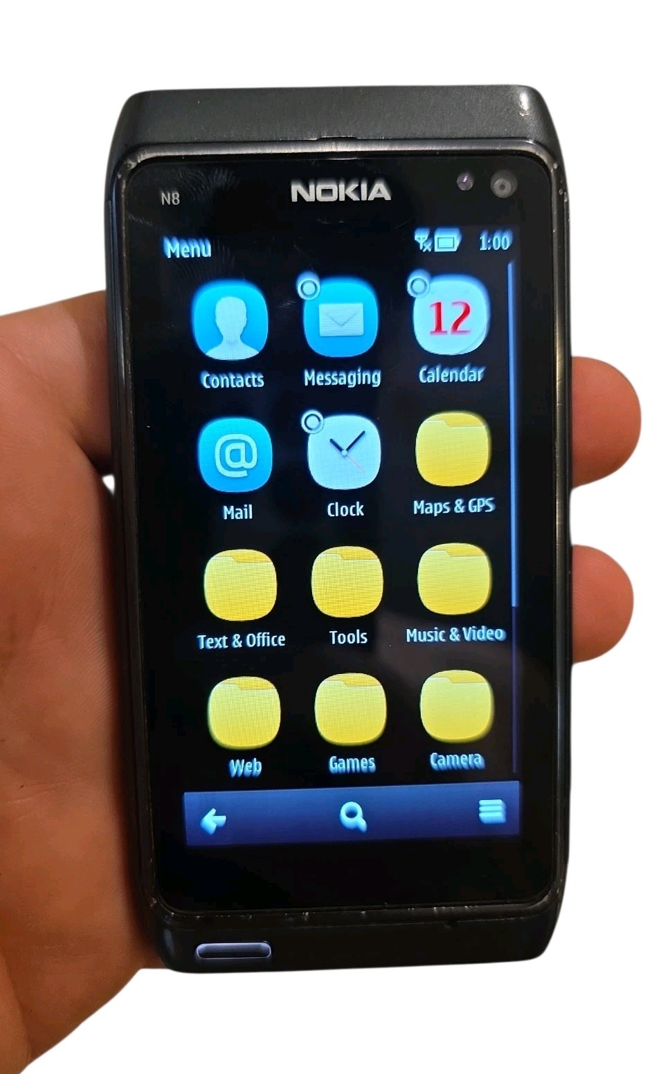 Original Nokia N8 N8-00 3G WIFI GPS 12MP Touchscreen 3.5″ Smartphone AS-IS, READ