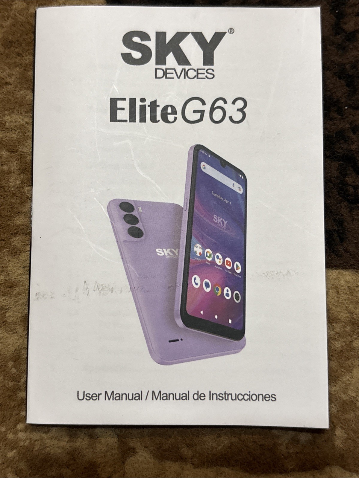 Sky Elite G63, Dual Sim SmartPhone *1.5GHz 6.26″ Screen GSM