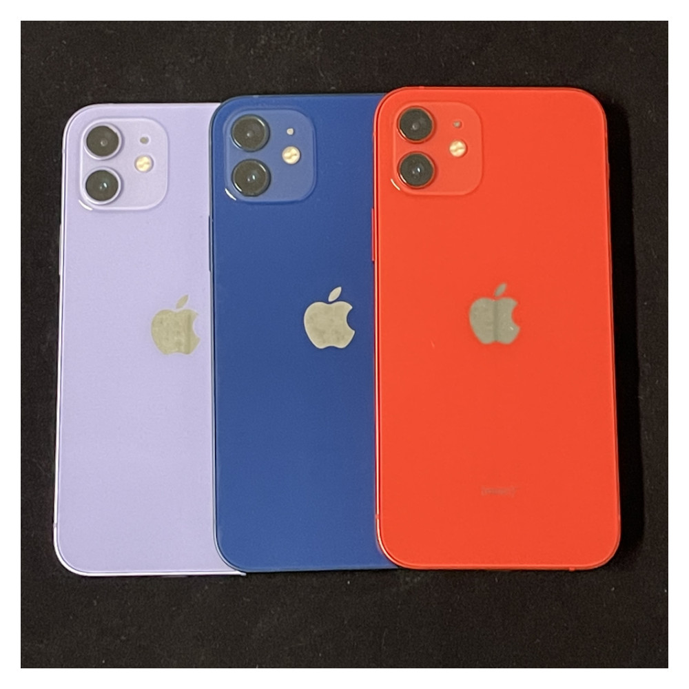 Apple iPhone 12 Unlocked 64GB/128GB (GSM + CDMA) – Black Blue Purple Green
