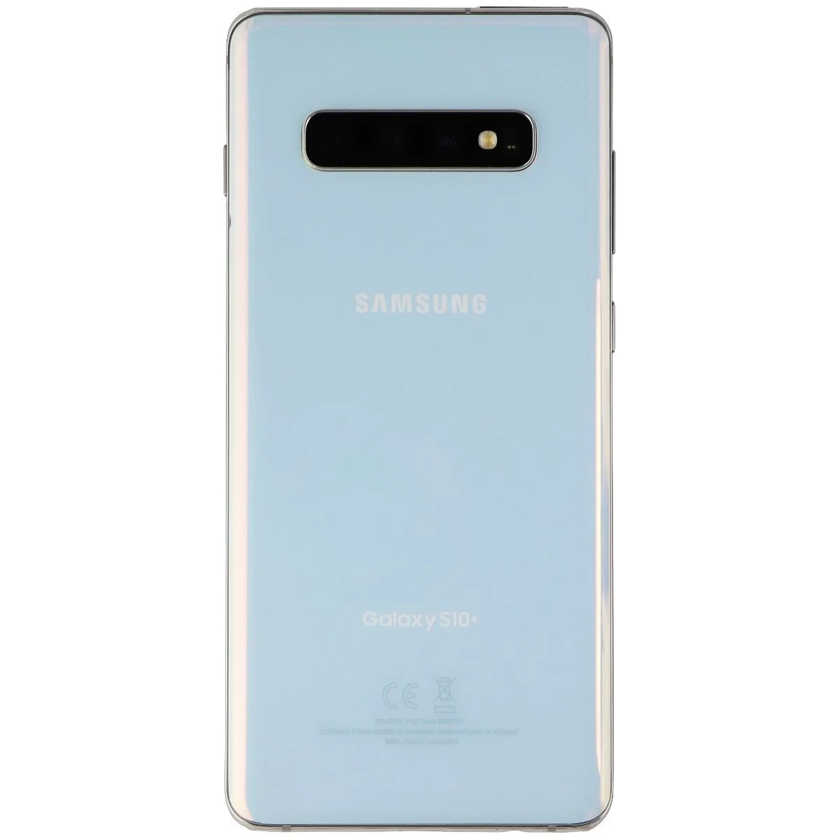 Unlocked Samsung Galaxy S10+ SM-G975U 128GB Prism White Fair Condition