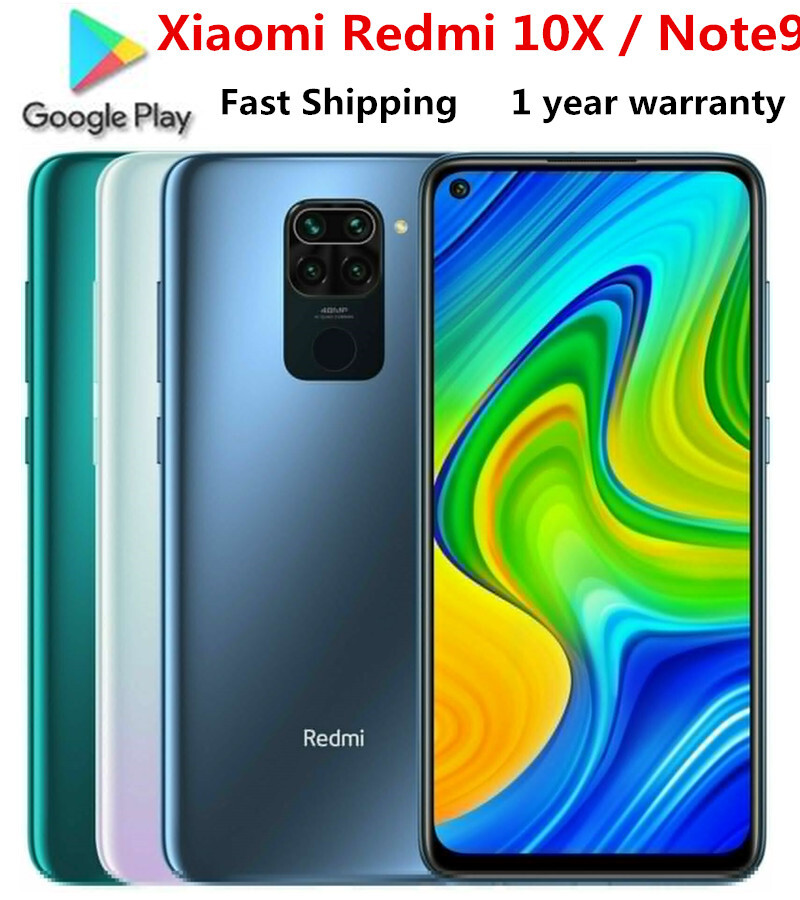 Xiaomi Redmi 10X / Note 9 128GB+4GB Android Global Unlocked CellPhone New Sealed