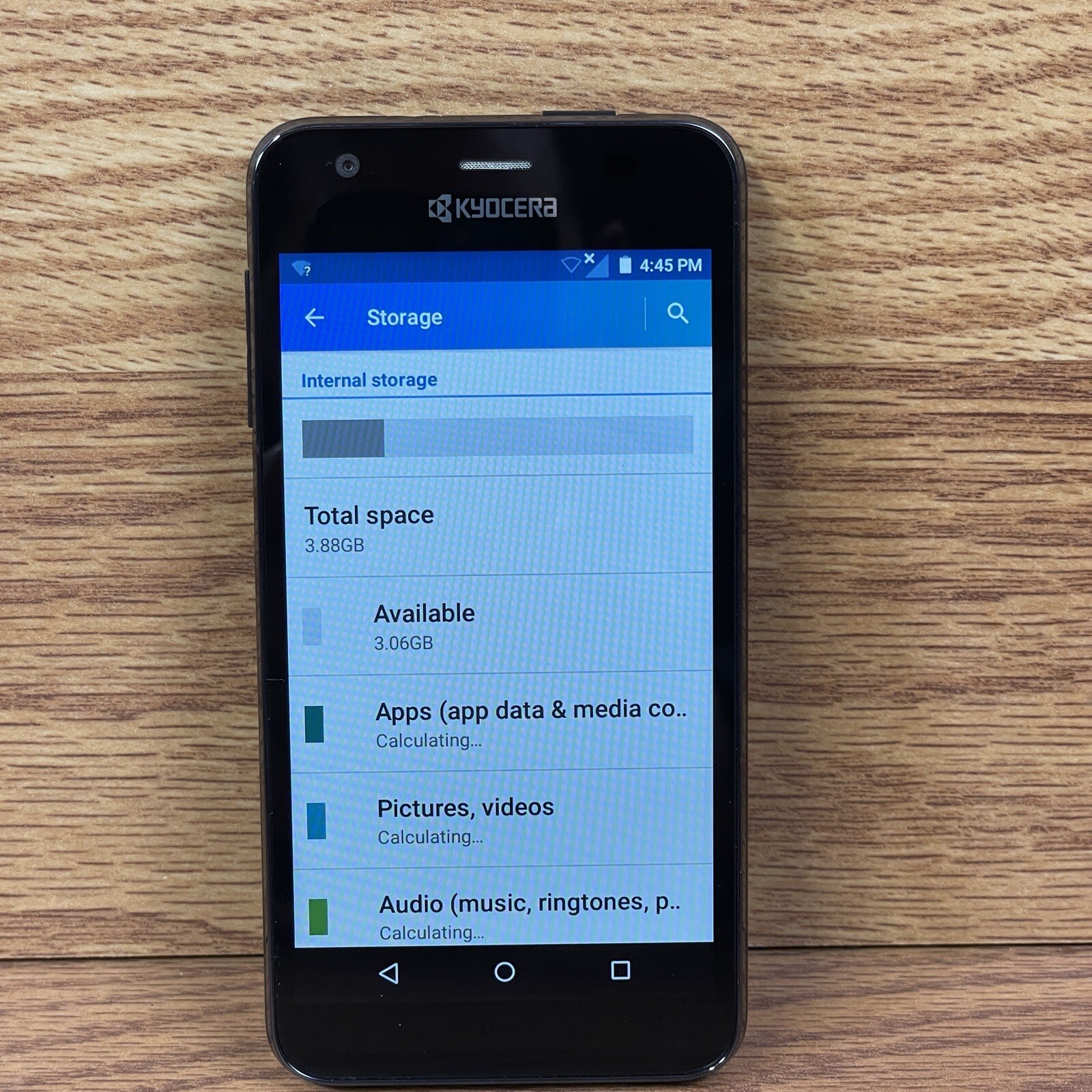 Kyocera C6740 Hydro Wave T-Mobile Smartphone Good