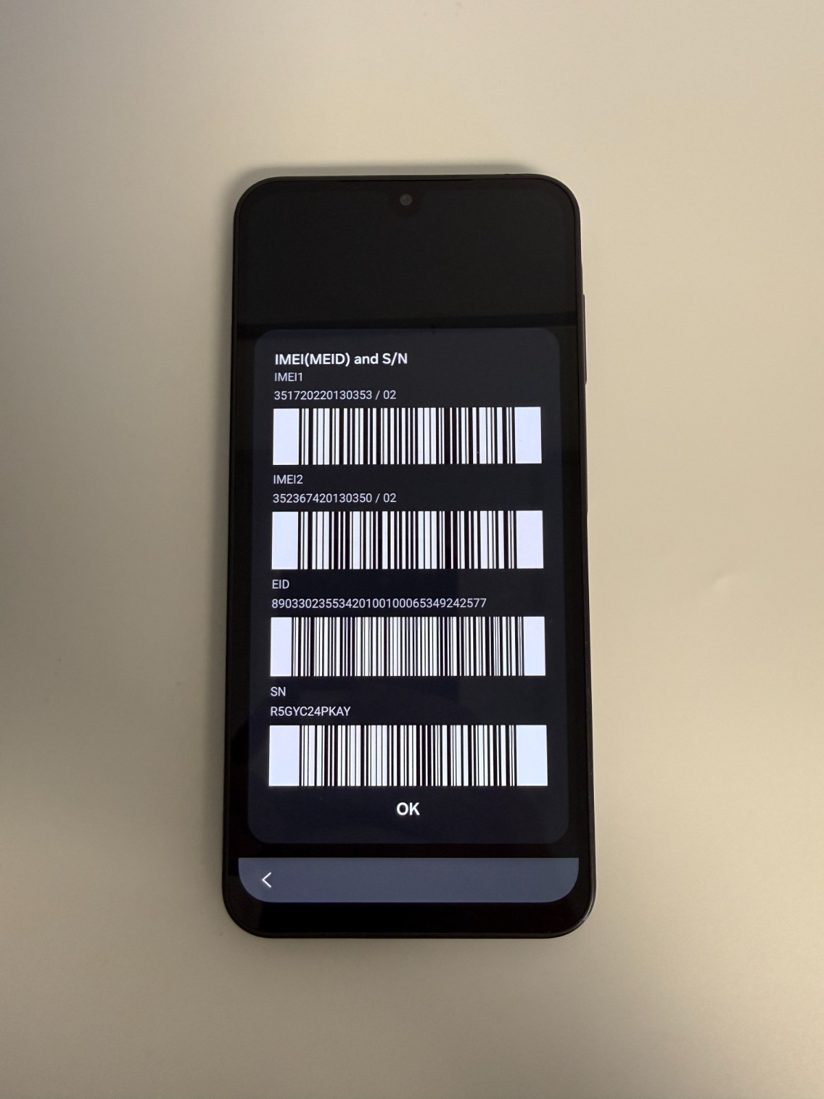 Samsung Galaxy A17 5G SM-A176U 128GB Black Verizon CHECK IMEI FOR PART ONLY!