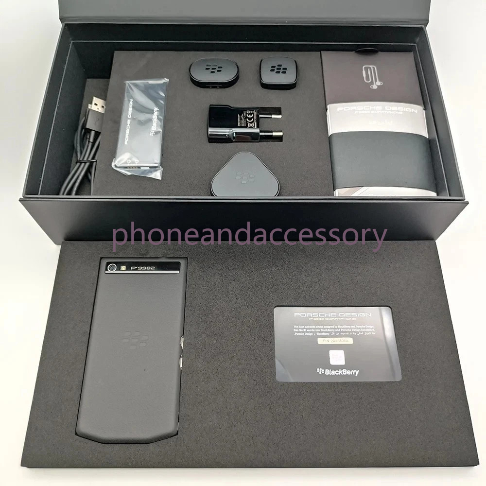 Brand new Blackberry Porsche Design P’9982 4.2″ 2GB+64GB 4G LTE GPS Smartphone