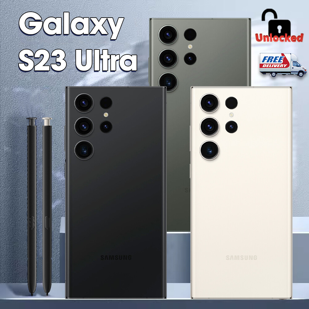 【NEW SEALED 】SAMSUNG GALAXY S23 ULTRA 5G FACTORY UNLOCKED ALL COLORS & MEMORY