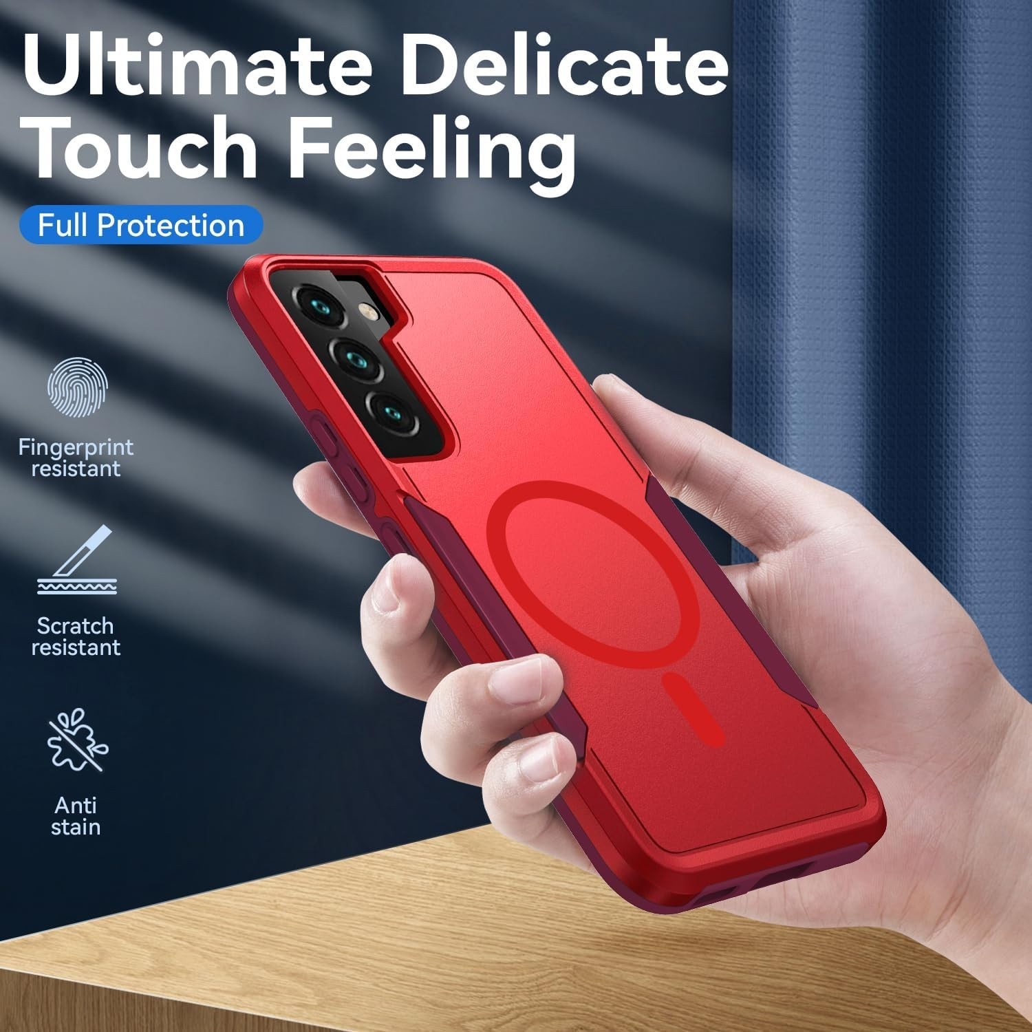 Samsung Galaxy S22 Plus Case – Shockproof Magnetic Tough Rugged Protective Case