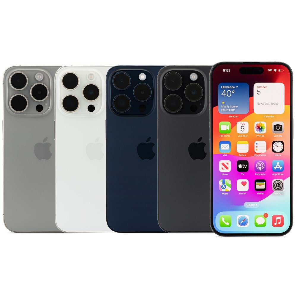 Apple iPhone 15 Pro 512GB Factory Unlocked AT&T T-Mobile Verizon Good Condition