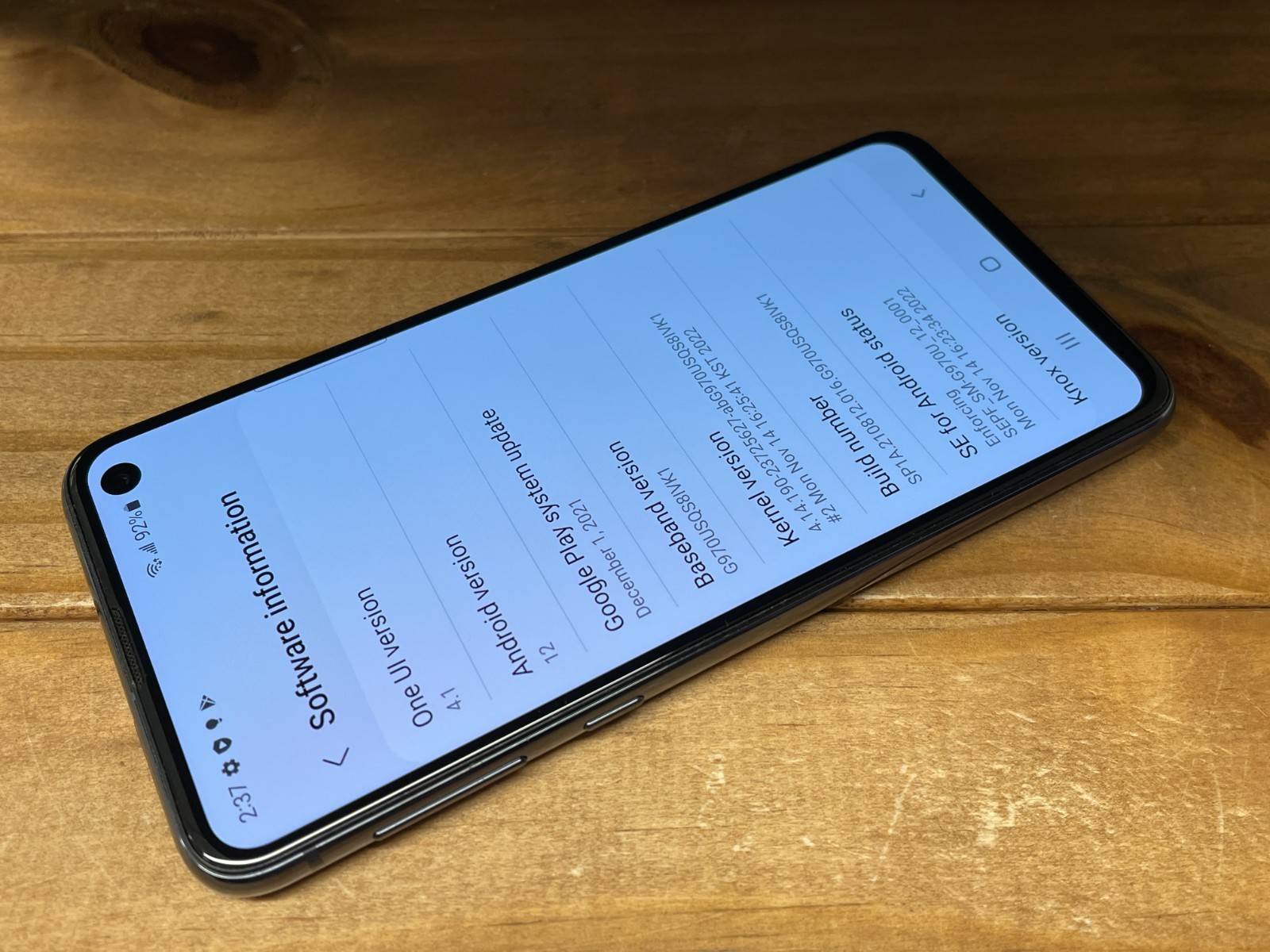 Samsung Galaxy S10e – SM-G970U – 128GB – Black (Unlocked) Great Cond – 97% Bat.