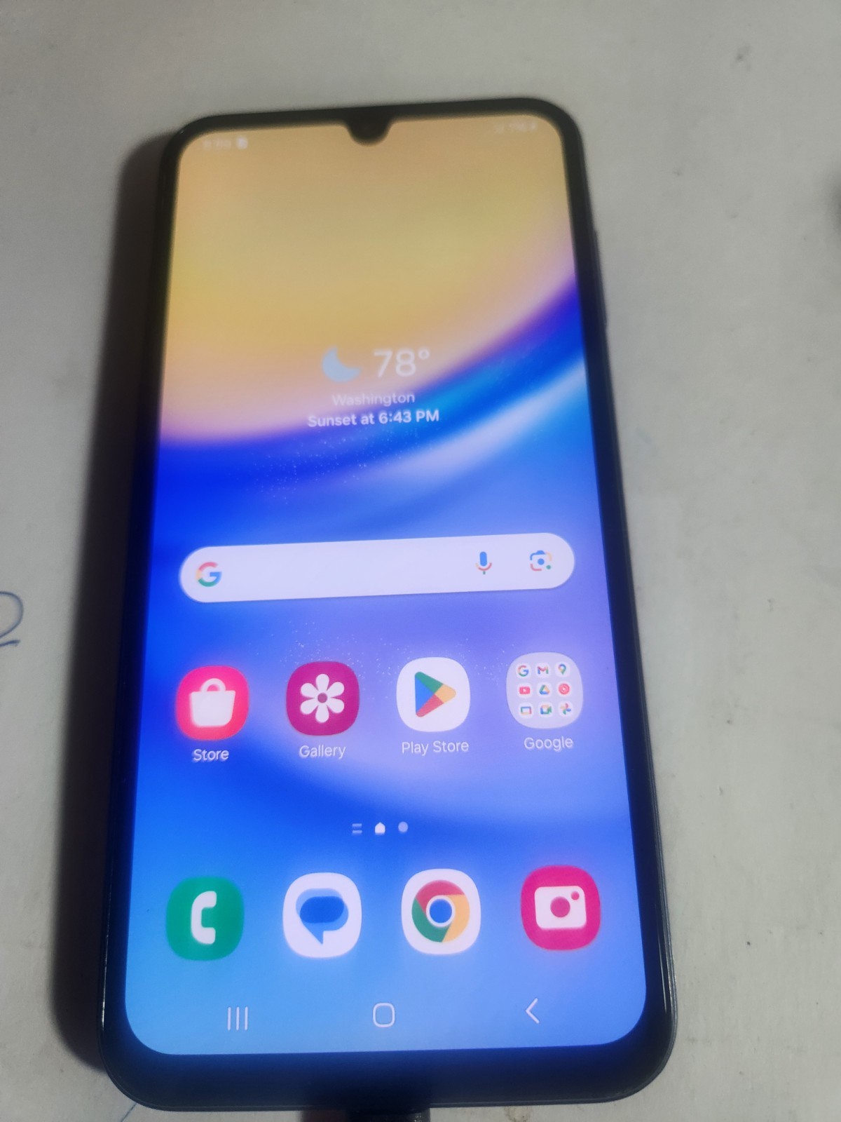 Samsung Galaxy A15 5G 64GB Black Bar Smartphone Model SM-A156U