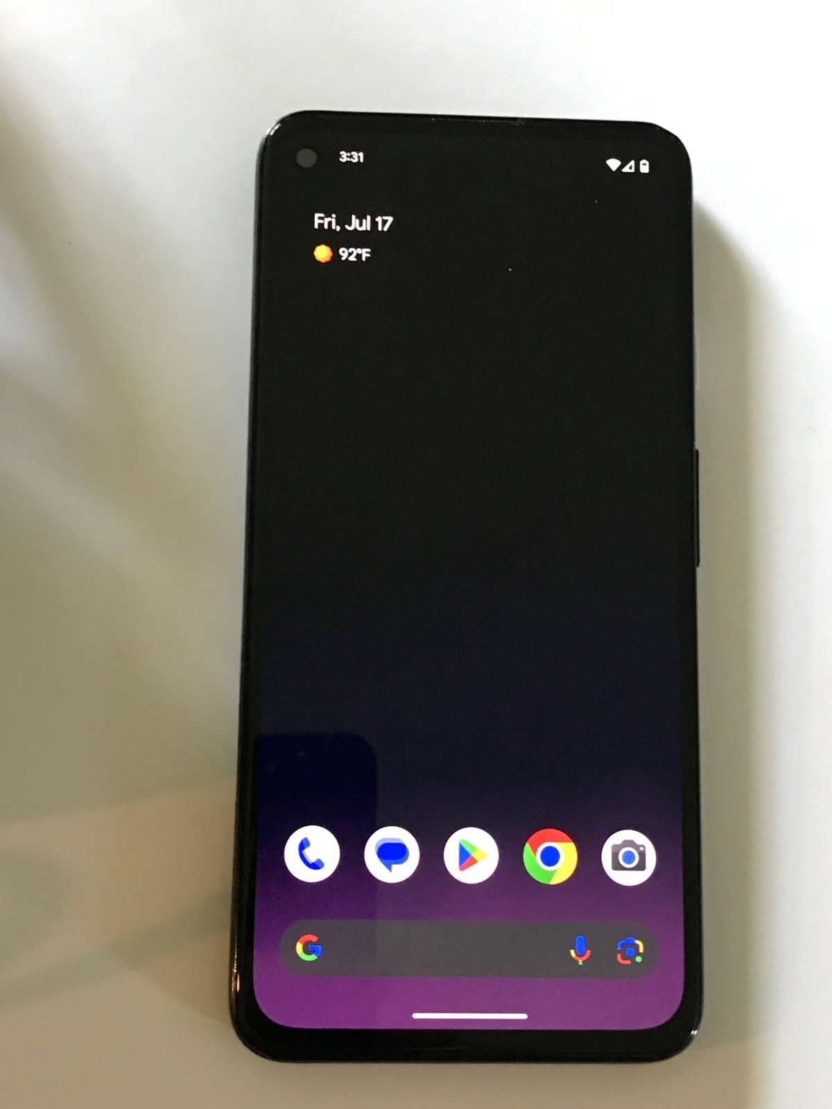 Google Pixel 4a 5G – 128 GB – Just Black (Unlocked)