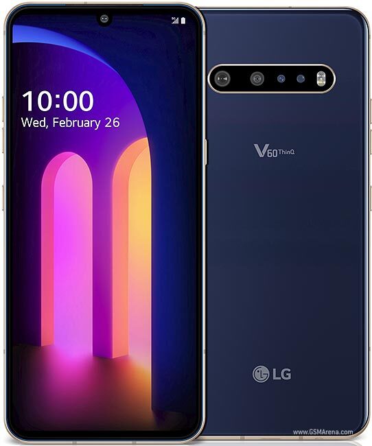 LG V60 THINQ 5G LM-V600AM LM-V600TM 128GB+8GB RAM 64MP Smartphone – New Sealed