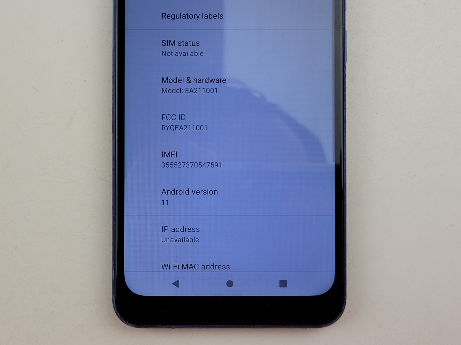 AT&T Radiant Max 5G (EA211001) 64GB (AT&T) – SMALL ISSUE – Clean IMEI – J5190