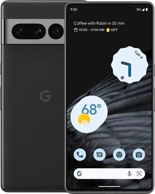 💯New sealed Google Pixel 7 PRO 5G 128GB 256GB 512GB Factory Unlocked GSM + CDMA