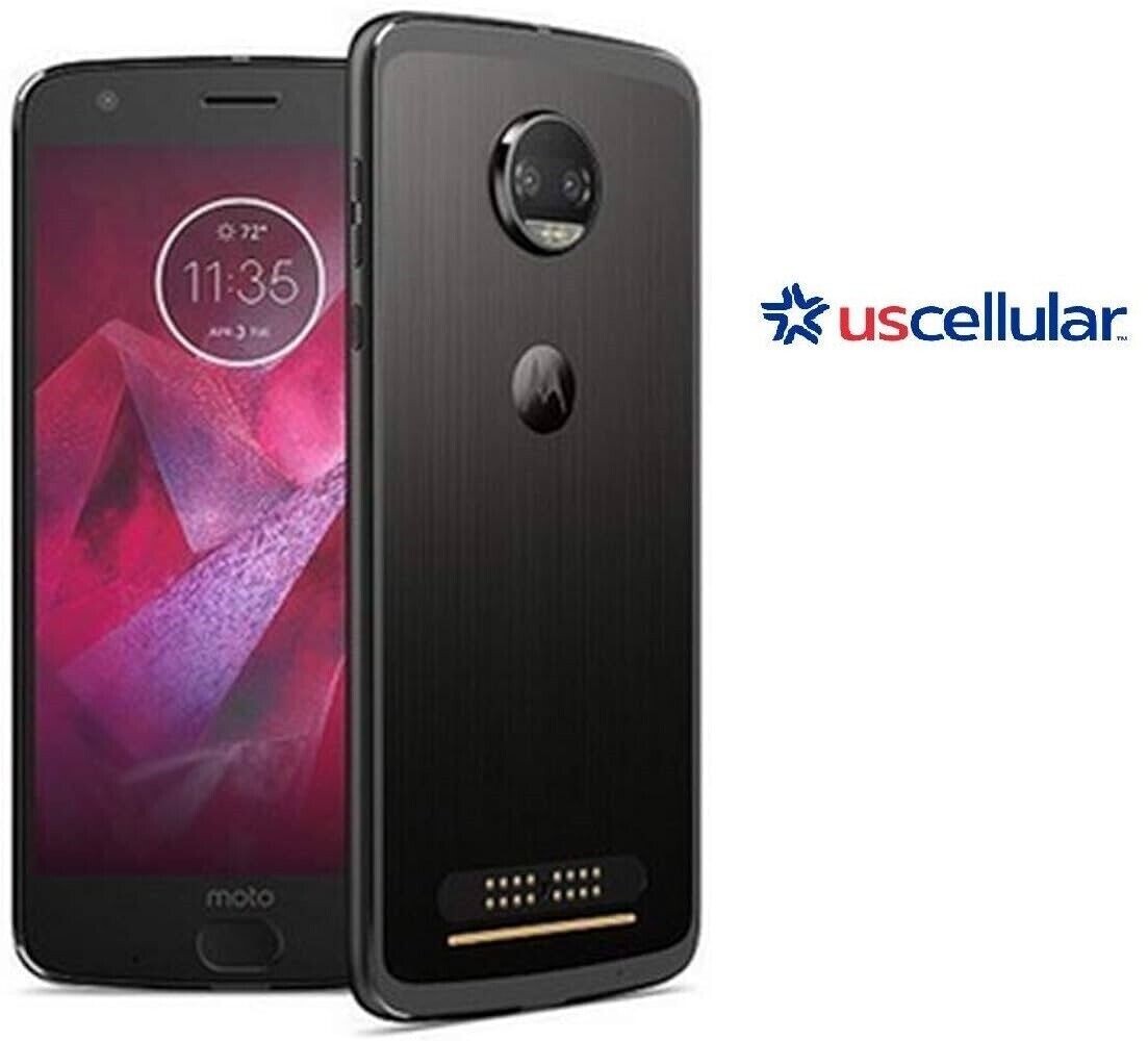 Motorola MOTO Z2 Force XT1789 XT1789-02 Black (US Cellular) 64GB