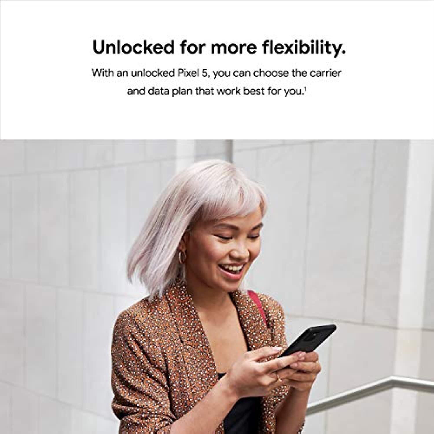 Google Pixel 5 128GB + 8GB Dual SIM Unlocked 6 in 5G Phone – Sage
