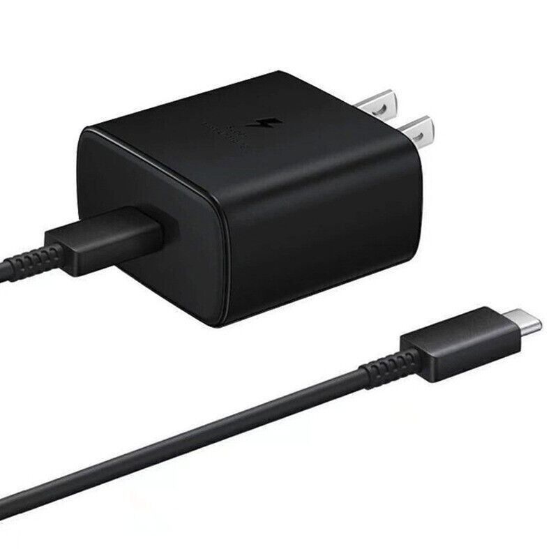 Universal 45W Fast Charger Wall Adapter Type-C Cable for Samsung Galaxy S23 S22