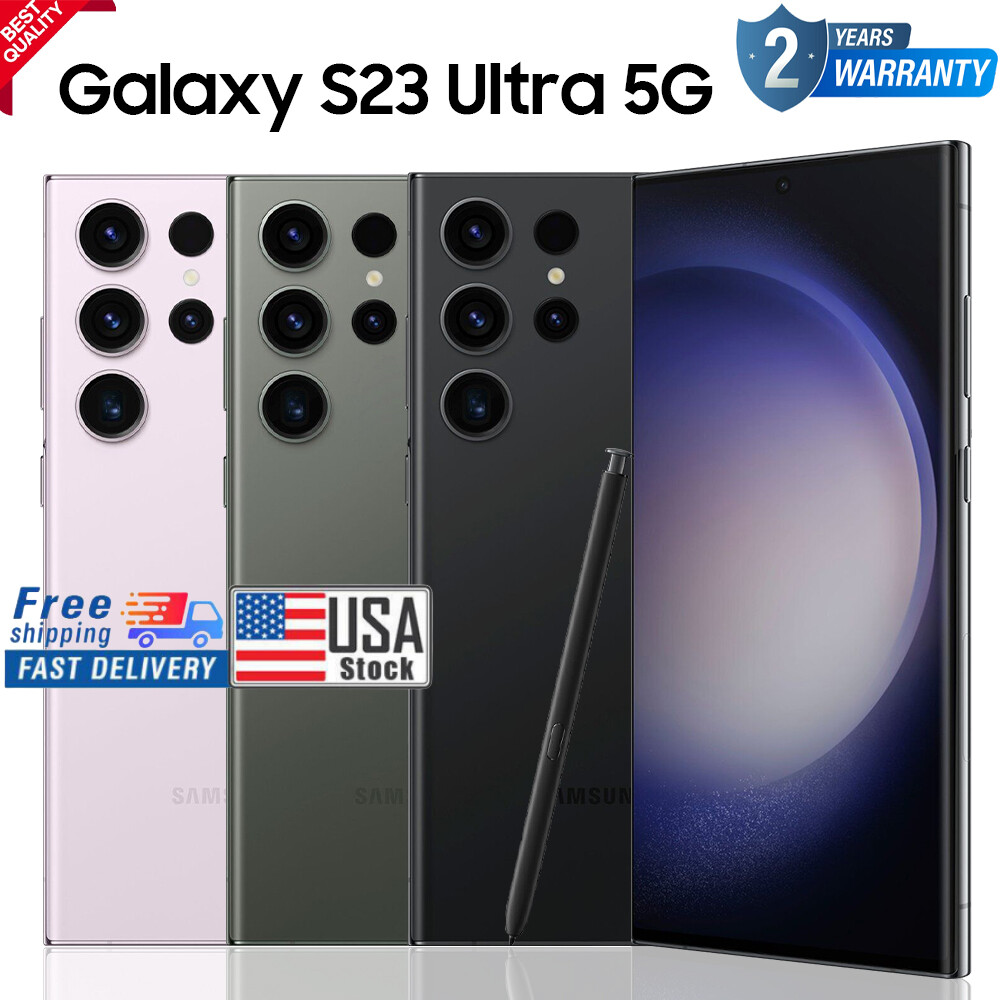 SAMSUNG GALAXY S23 ULTRA 5G/S22 ULTRA 5G GSM CDMA FACTORY UNLOCKED NEW SEALED