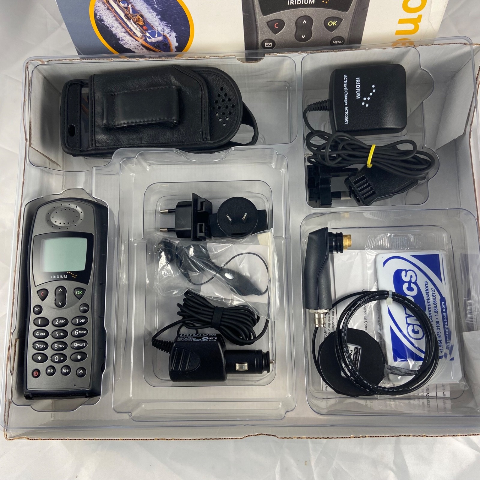 Iridium 9505A Satellite Phone – Lightly Used, Original Box, NEEDS NEW BATTERY