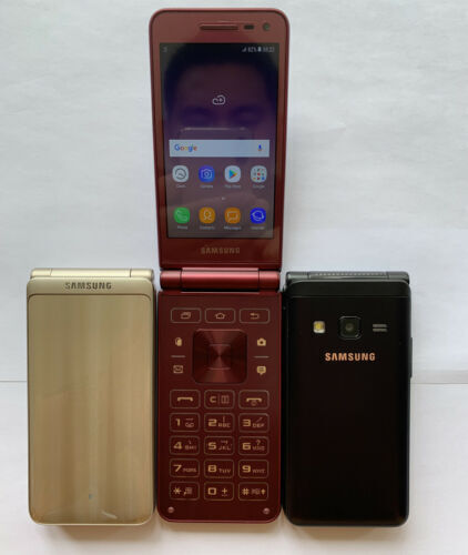 Samsung Galaxy Folder2 SM-G1650 16GB Dual SIM 4G Unlocked Flip Phone New Sealed