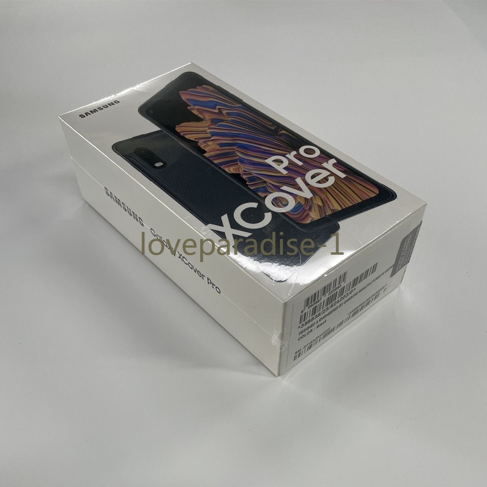 Samsung Galaxy Xcover Pro SM-G715U1 64GB-Black Factory Unlocked – New Unopened