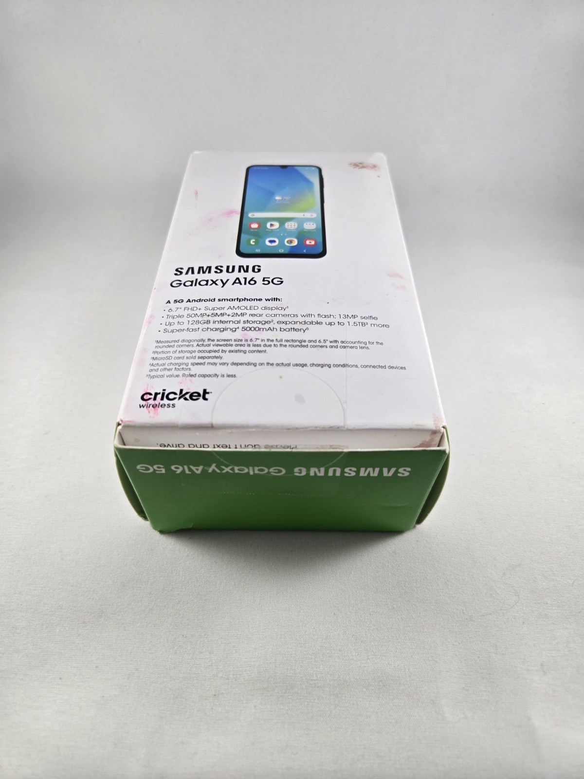 Samsung Galaxy A16 5G 128GB S166V Cricket Smartphone Black