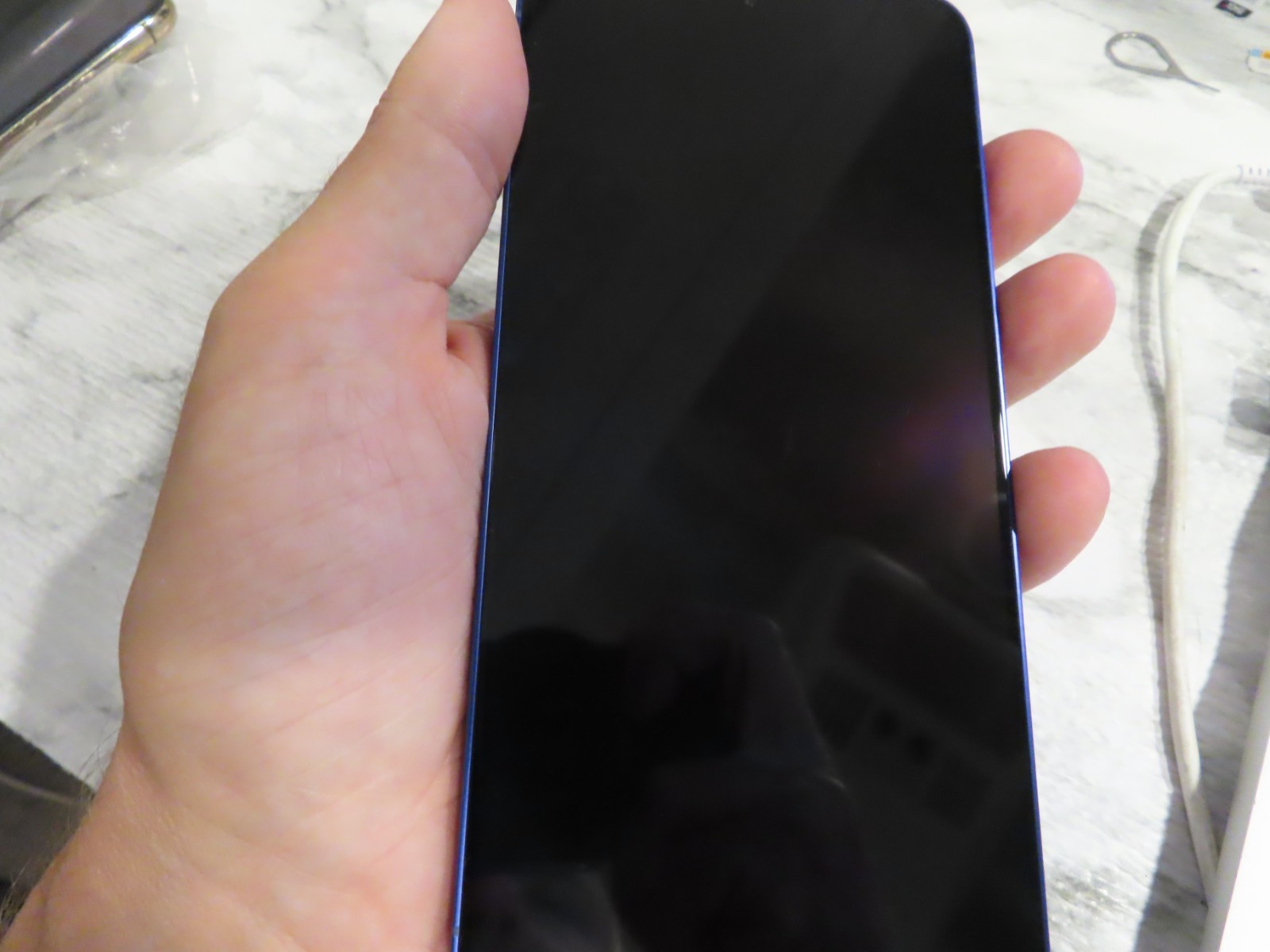Samsung Galaxy S25 Plus + 256GB *UNKNOWN CARRIER* – parts is as – works
