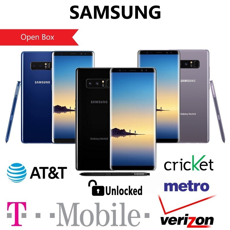 Original Samsung Galaxy Note 8 SM-N950F/DS 64GB DUAL SIM Unlocked Open Box US