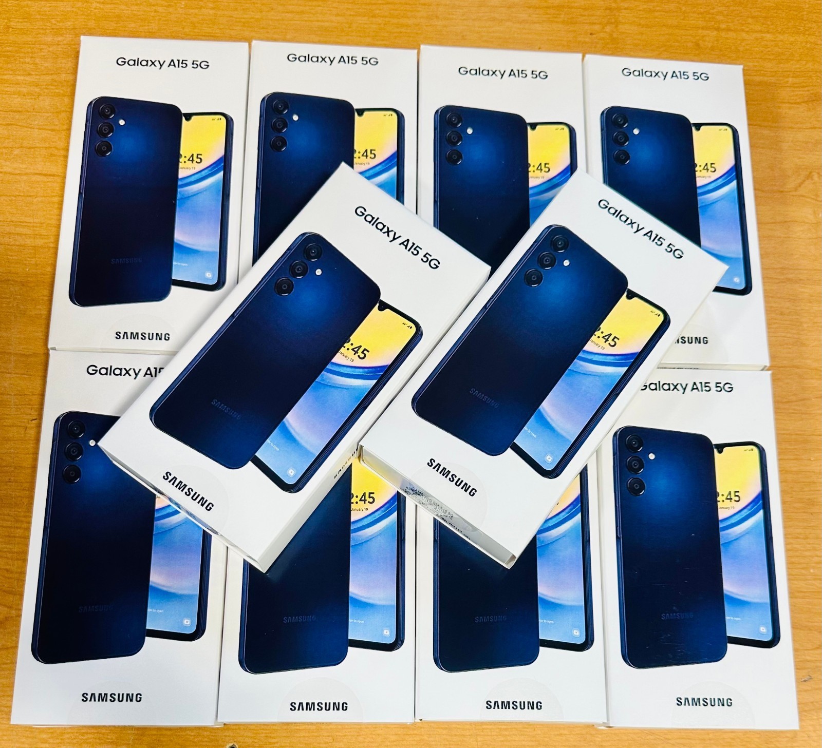 LOT Of 10 🔥Samsung Galaxy A15 5G 128GB Factory Unlocked -Black-🔥25% OFF🔥-New