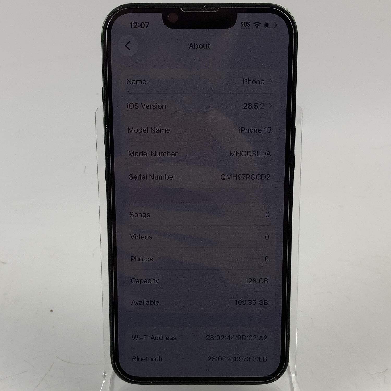 Factory Unlocked Apple iPhone 13 128GB Green MNGD3LL/A
