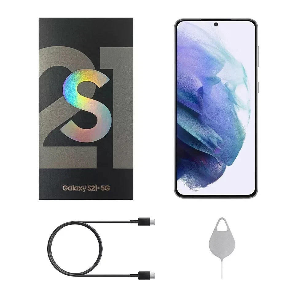 New Sealed Samsung Galaxy S21+ Plus 5G 128GB/ 256GB SM-G996U Factory Unlocked US