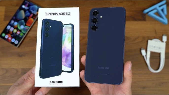 NEW Samsung Galaxy A35 5G – 128 GB – Awesome Navy (Unlocked)