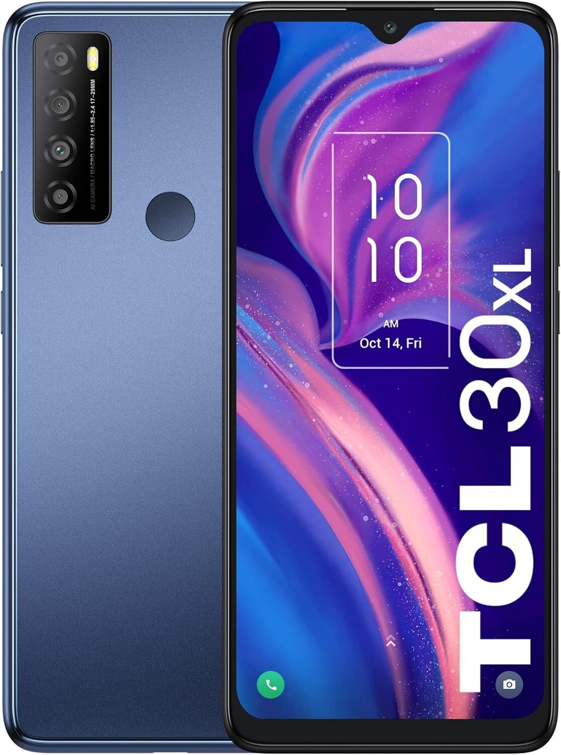 TCL 30XL 6.82″ Factory Straight Talk 50MP 64GB Smartphone Open Box – #455