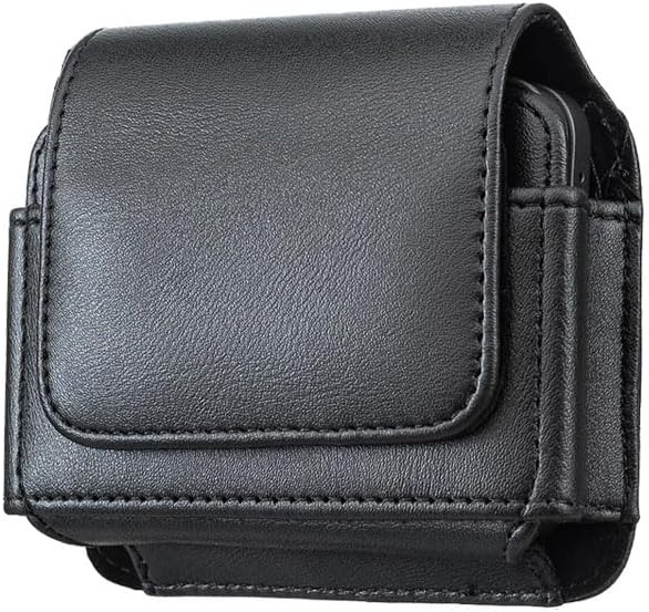 Leather Belt Clip Case for Samsung Galaxy Z Flip 7 6 5 4 – Flip Cell Phone Holde