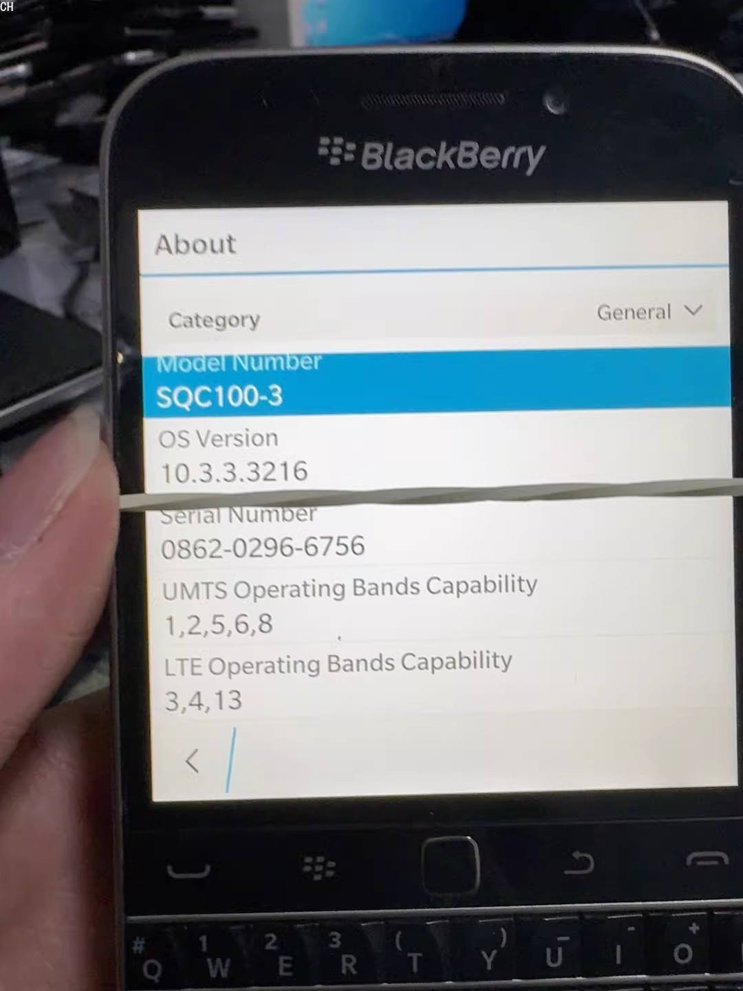BlackBerry Classic Q20 Unlocked 4G LTE Retro Smartphone 16GB+2GB RAM QWERTY