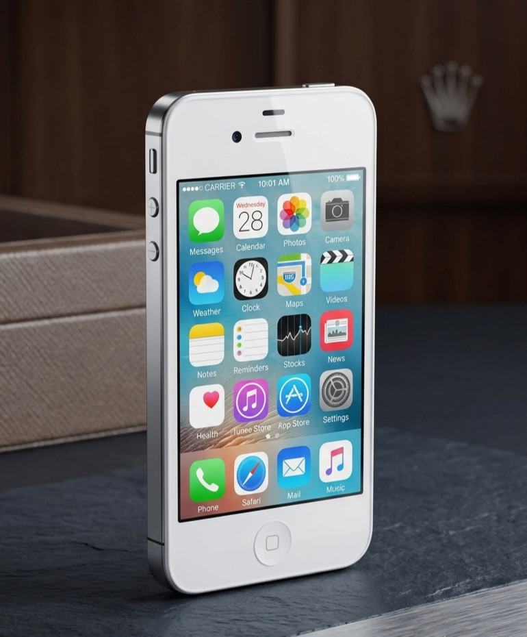 Apple iPhone 4s – 16 GB – White (Unlocked) – Fully Working Condition