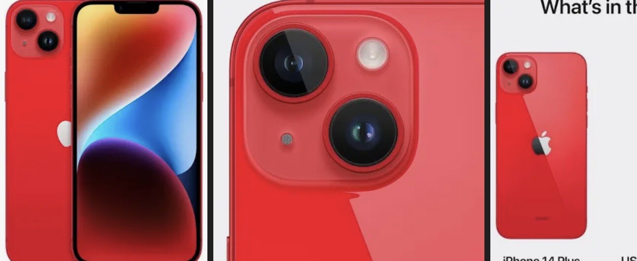 Apple iPhone 14 Plus – 128 GB – Red (AT&T)