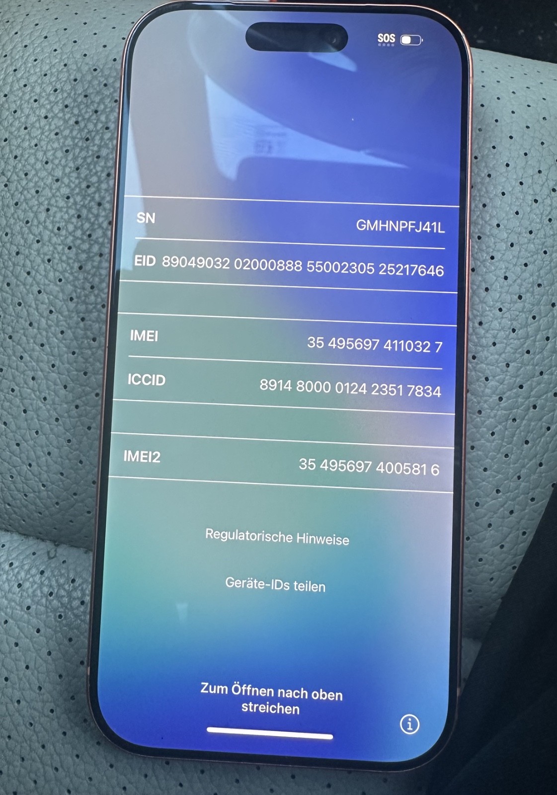 Apple iPhone 17 Pro (parts only)