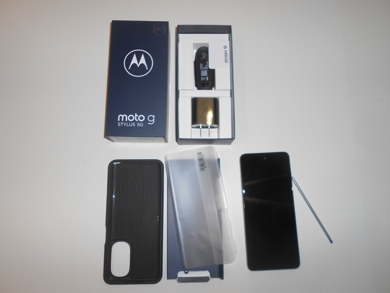 Phone and Watch combo – Motorola Moto G Stylus 5G (2022) – 128 GB – Blue