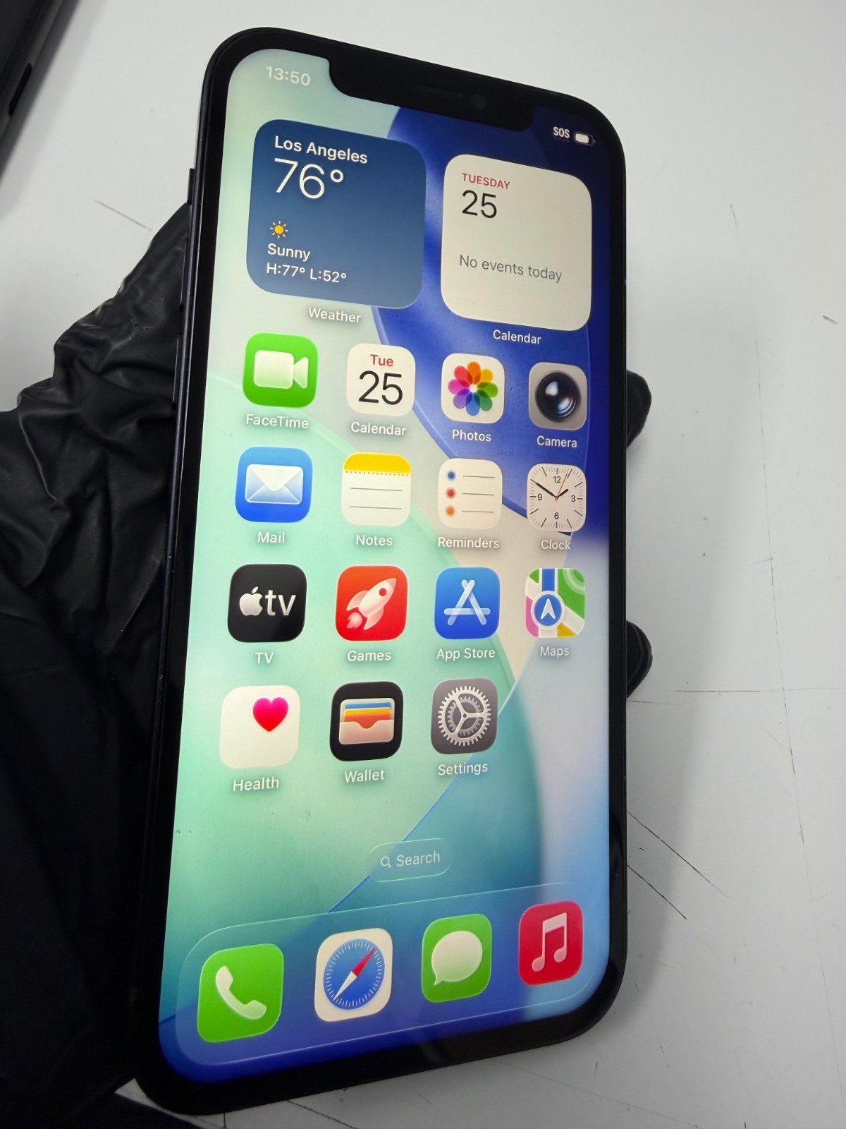 Apple iPhone 12 BLACK 64GB Unlocked -Battery 100% Very Good 22