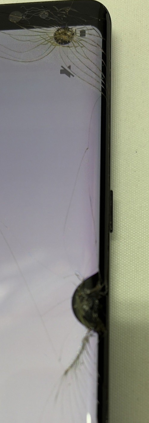 Samsung Galaxy Note8 SM-N950U 64GB AT&T Black Tested Works Cracked Screen S Pen